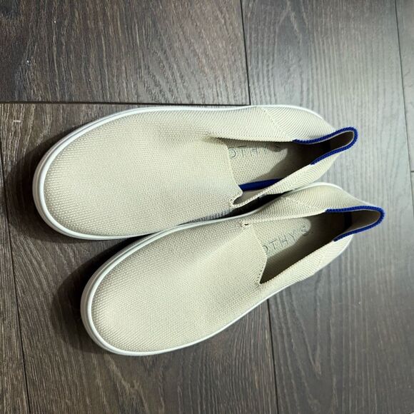 Rothy’s Women’s 6.5 Sand Slip On Sneakers Shoes - Picture 2 of 7
